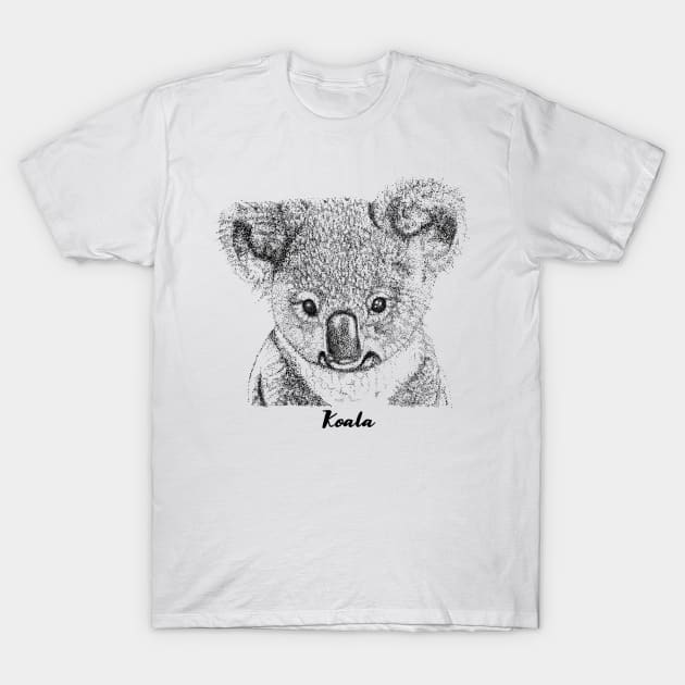 koala T-Shirt by cithu09